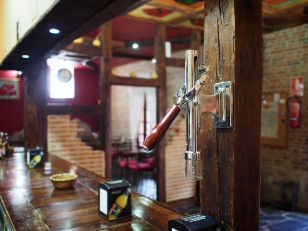 Barra del Restaurante Los Infantes de Simancas