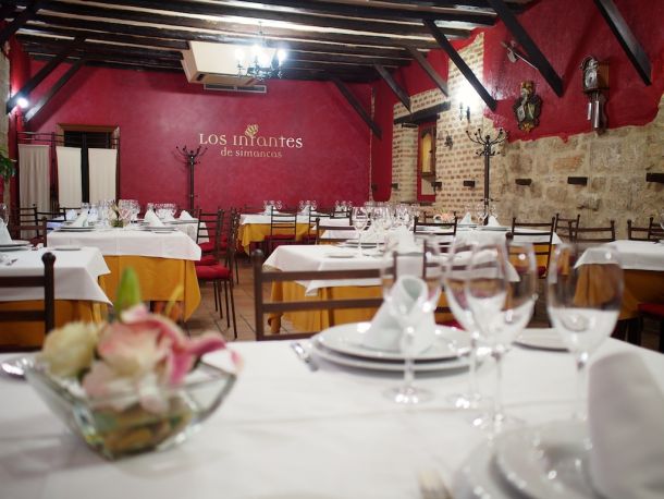 Comedor del Restaurante Los Infantes de Simancas