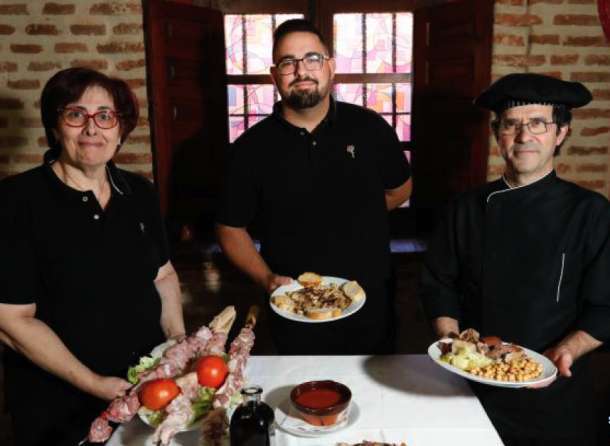 Plantilla del Restaurante Los Infantes de Simancas